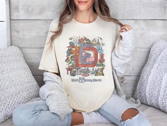 Walt Disney World Figment Shirt, Purple Dragon Shirt, Figment Est 1983 Shirt, Figment Epcot One Little Spark Sweatshirt, Disney Trip Tee