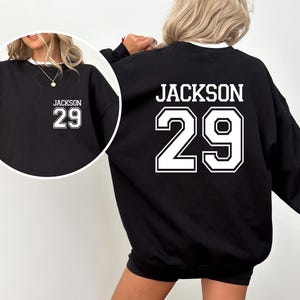 Custom Name and Back Number, Personalized Sports T-Shirt, Sport Team Tee, Your Team Shirts, Toddler Name Shirts, Personalized Custom Shirt