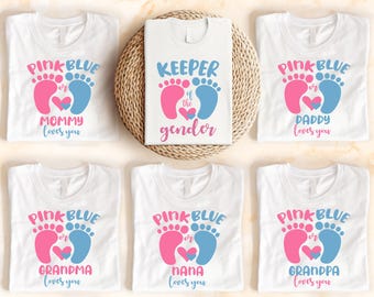 Gender Reveal Shirt, Pink Or Blue shirt, Pregnancy Reveal Shirt, Boy Or Girl Shirt, Gender Reveal Party, We Love You Tee, Baby Reveal Shirt