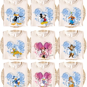 Disney Mickey Head Shirt, Disneyland All Characters Shirt, Winnie The Pooh Shirt, Star Wars Shirt, Moana Family Shirt, Disney Squad Shirt