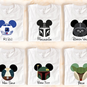 Disney Star Wars T-Shirt, Darth Vader Tee, Disneyland Family Vacation, Death Star Tee, Star Wars Stormtrooper Shirt