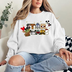 Disney Star Wars Sweatshirt, Darth Vader Shirt, Galaxy's Edge T-Shirt, WDW Family Vacation Tee, Death Star Shirt, Star Wars Stormtrooper Tee