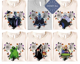 Disneyland Villains Shirt, Bad Witch Disney Halloween Shirt, Villain Era Sweatshirt, Witchy Shirt, Halloween Girls Shirt, Evil Queen Shirt