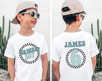 Birthday Boy Shirt, Pit Race Birthday Boy Tee, Custom Birthday Boy Shirt, 1st Birthday Shirt, Birthday Kid Shirt, Boys Birthday Party Shirt
