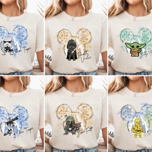 Disney Star Wars T-Shirt, Darth Vader T-Shirt, Disneyland Familienurlaub, Death Star T-Shirt, Star Wars Stormtrooper Shirt, Disney Trip Shirt