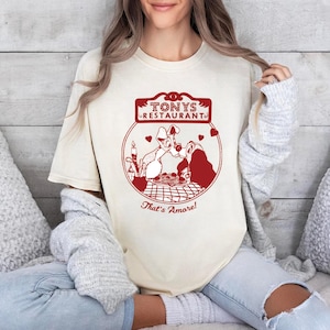 Disney Lady And Tramp Shirt, Lady And Tramp T-shirt, Disney Dogs Tee, Magic Kingdom, Disney Family Trip, Birthday Gift