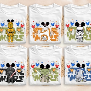 Disney Star Wars Gruppe Shirt, Disney Star Wars Passendes T-Shirt, Star Wars Familie Shirt, Death Star Sweatshirt, Star Wars Stormtrooper Shirt