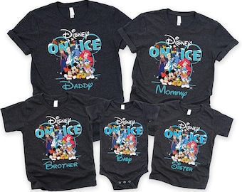 On Ice Family Trip Shirts, Mickey On Ice Vacation Shirt, Family Trip Shirt
