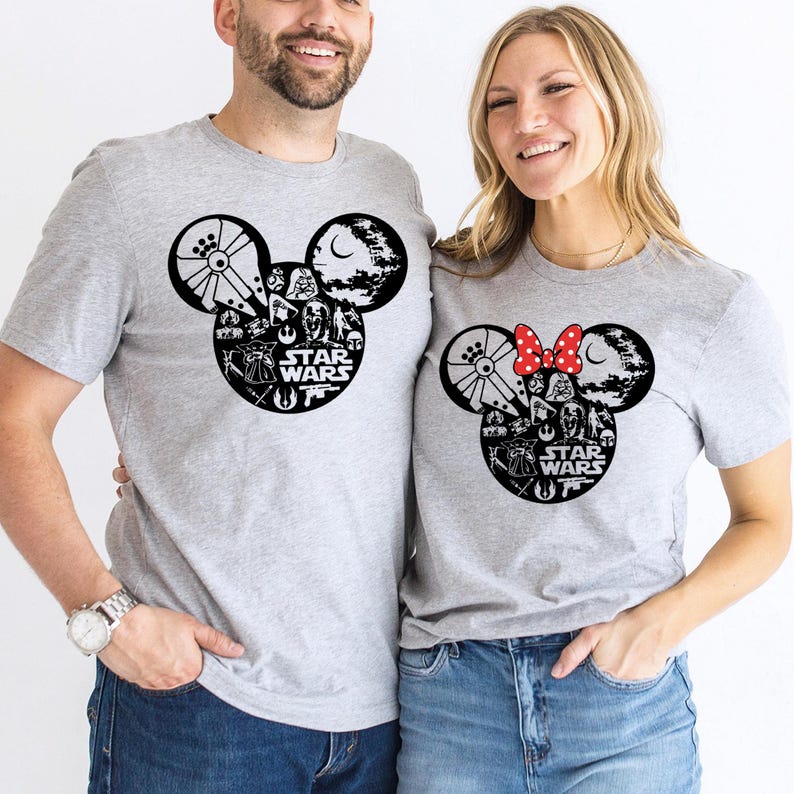 Star Wars Disney Shirt, WDW Family Trip T-Shirt, Disney Crew Sweatshirt, Disney Couple Matching Tee, Star Wars Family Sweater