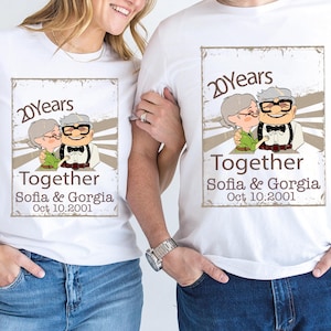 Up Happily Ever After Shirt, The Couple Tour T-Shirt, Disney Adventure Shirt, Carl And Ellie Trip Shirt, Disney World Family Vacation Shirt