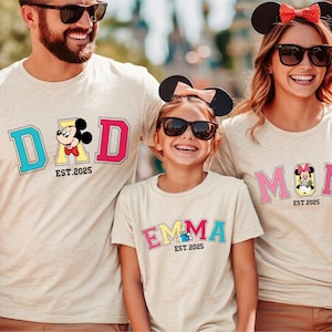 Family Matching Shirt, Mom And Dad Shirts, Custom Family Shirt, Custom Name Shirt, Personalized Trip Shirt, Dreamy Vacation T-Shirt
