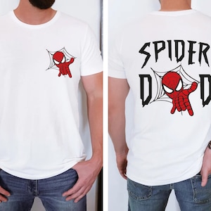 Benutzerdefinierte Spinnen Familie Shirt, Spiderman Passende Familien Shirts, Spinne Mama Shirt, Spinne Geburtstag Familien Shirt, Spinne Boy Shirt