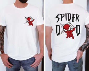 Op maat gemaakt familieshirt spider