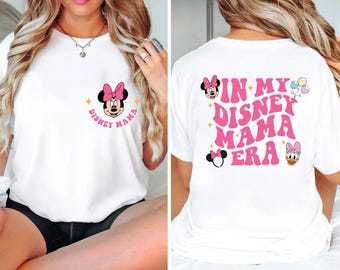 In My Mama Era Shirt,  Family Vacation Shirt,  Mom Shirt,  Family Shirt,  Trip Shirt, Mickey Dad Minnie Mom Tees