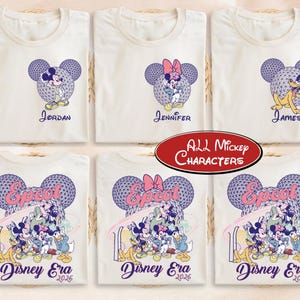 Custom  Era 2026 T-shirt,  World Tour Shirt, Magic Kingdom Trip Hoodie, Family Vacation Tee