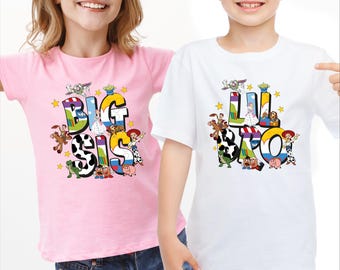 Big Sis And Lil Sis Shirt, Family Matching Shirt, Sibling Matching Sweater, Girls Trip Shirt, Boys Trip T-Shirt, Toddler Trip Shirts