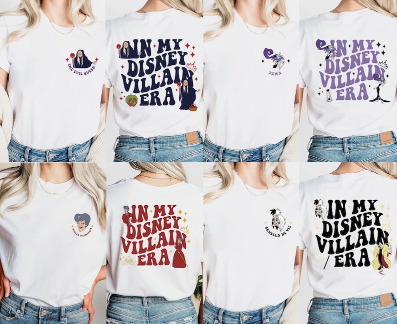 In My Villain Era Shirt, Bad Witch Halloween Shirt, Villain Vacation Sweatshirt, Witchy Shirt, Halloween Girls Trip Shirt, Bad Queens Shirt image 2