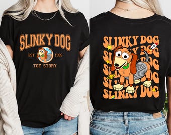 Slinky Dog Toy Story Shirt, Disney Characters Shirt, Mickey Ears Slinky Dog Shirt, Slinky Dog Lover Gift, Dog Lover Family Shirt