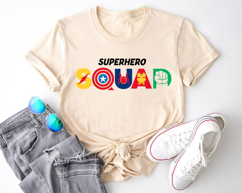 Hero Shirt, Kids Trip Shirt, Birthday Boy Shirt, Youth Trip Shirt, Family Squad Shirt, Matching Family Shirt image 1