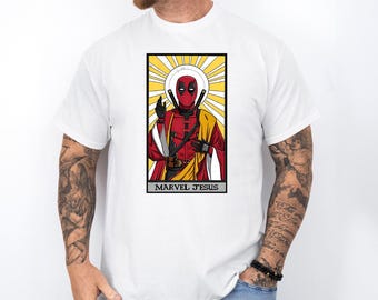 Jesus T-Shirt, Jesus Shirt, Funny   Tee, Deadpool Jesus Sweatshirt, Gift For Men