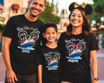 Camiseta "Melhor Aniversário de Todos os Tempos em Cruzeiro Disney", Camiseta Personalizada com Mickey em Cruzeiro, Camiseta de Aniversário em Família para Cruzeiro na Disneylândia, Moletom para Viagem de Cruzeiro Disney