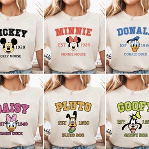 Disneyland Mickey and Friends Shirt, Disneyworld Matching Shirt, Mickey and Friends Shirt, Donald Duck Shirt, Disney Trip Shirt