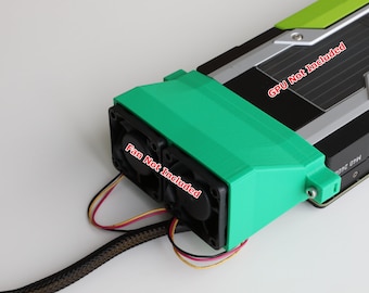 Nvidia Tesla Kit Ventola Avvitata 80 Mm Per M40, K80, P40, P100, V100s (solo Sindone Ventola) - Foto 6