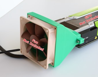 Nvidia Tesla 92 mm Fan Kit für M40,K80,P40,P100,V100 Grafikchip Modelle