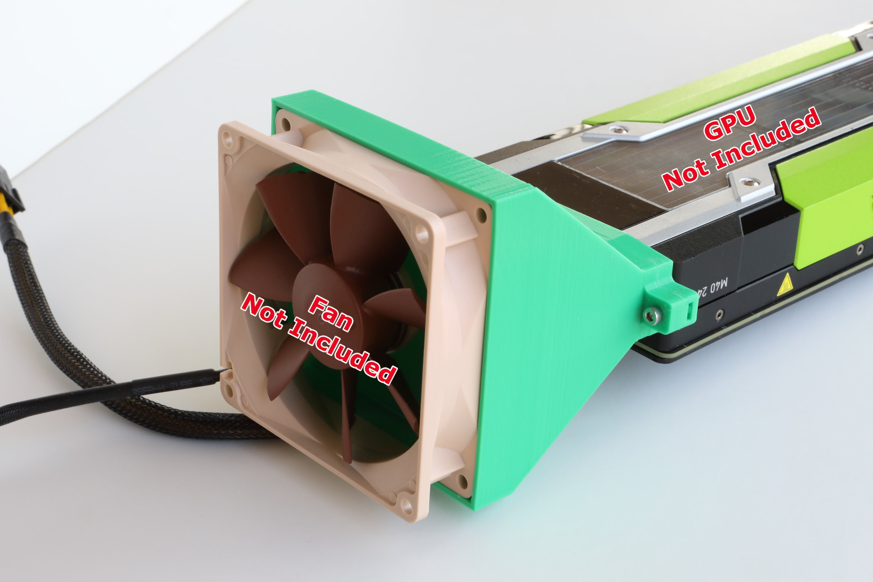 Nvidia Tesla 92mm Fan Kit for M40,k80,p40,p100,v100s GPU Models - Etsy