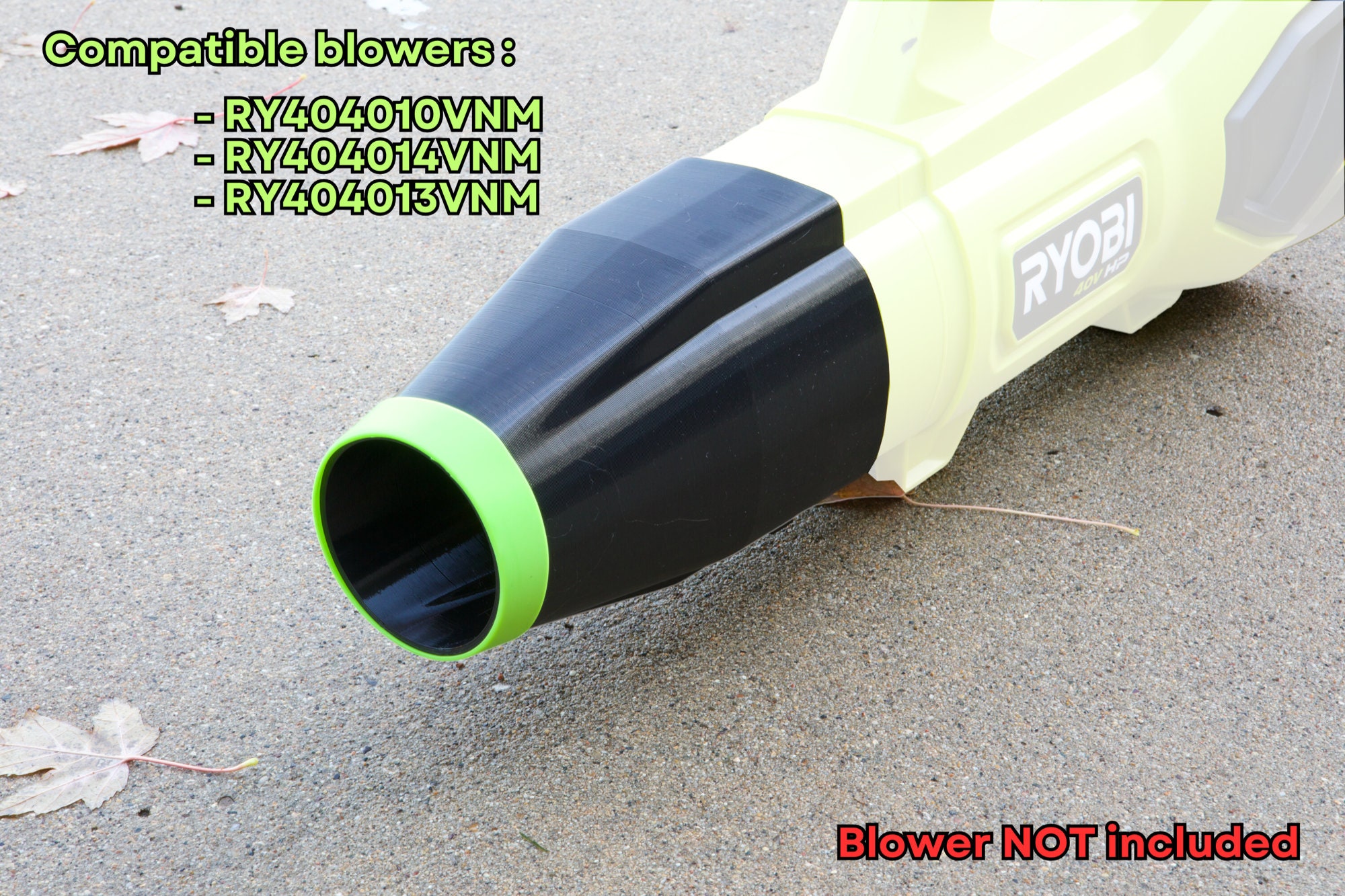 Secure 3D Wall Mount for Ryobi P21012 HP Brushless Leaf Blower