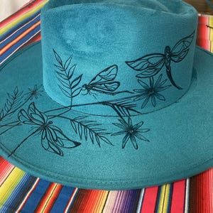 Wide Brim Turquoise - Etsy display picture 1
