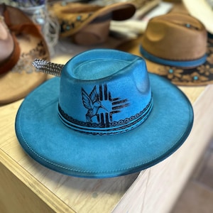 Teardrop Crown Cowboy Hat - Etsy display picture 1