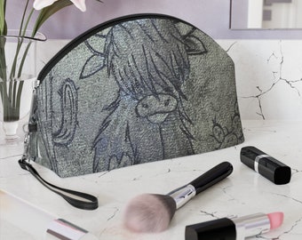 Hoogland koe make-up tas