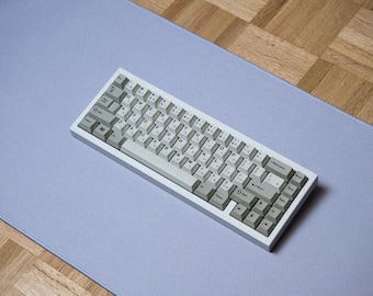 Lilac minimal office deskmat, aesthetic mousepad, XL