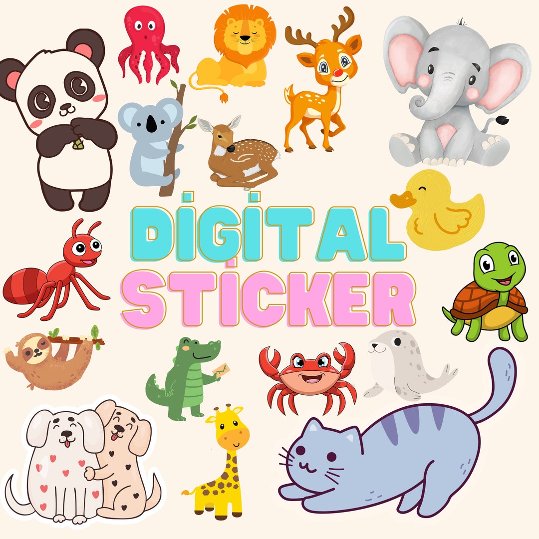 Digital Sticker - Etsy