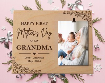 1st Mothers Day Gift for Grandma, New Grandma Gift, Mothers Day Gift for Grandma, Gift from Baby, Grandma Picture Frame