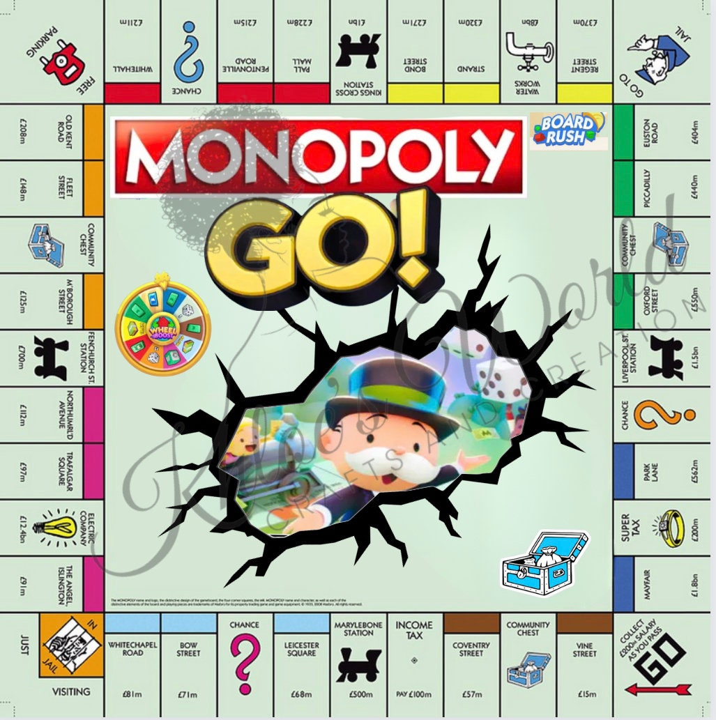 Gotcha! - ¡Vale! - Monopoly GO Stickers/Cards (5 stars)