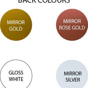 Personalised Rectangular Tree Silhouette Modern Mirror Acrylic House ...