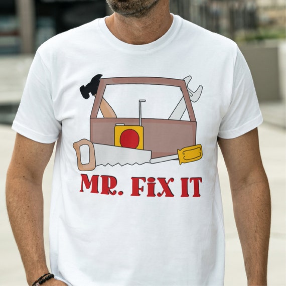 Funny Handyman Mr. Fix It T-Shirt Wrench Tools For Dad Gift Funny Handyman Mr. Fix It T-Shirt Wrench Tools For Dad Gift