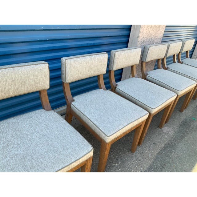 Modern Oak Dining Chairs Set of 6 - Etsy