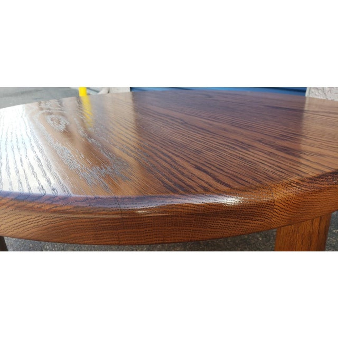 Mid Century Modern Solid Oak Coffee Table - Etsy