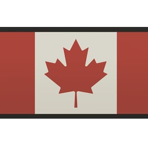 Files to 3D print the Canadian Flag with and without the boarder. Maple Leaf Flag