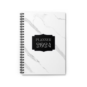 Ruled Line Spiral Notebook: Minimalist College Journal