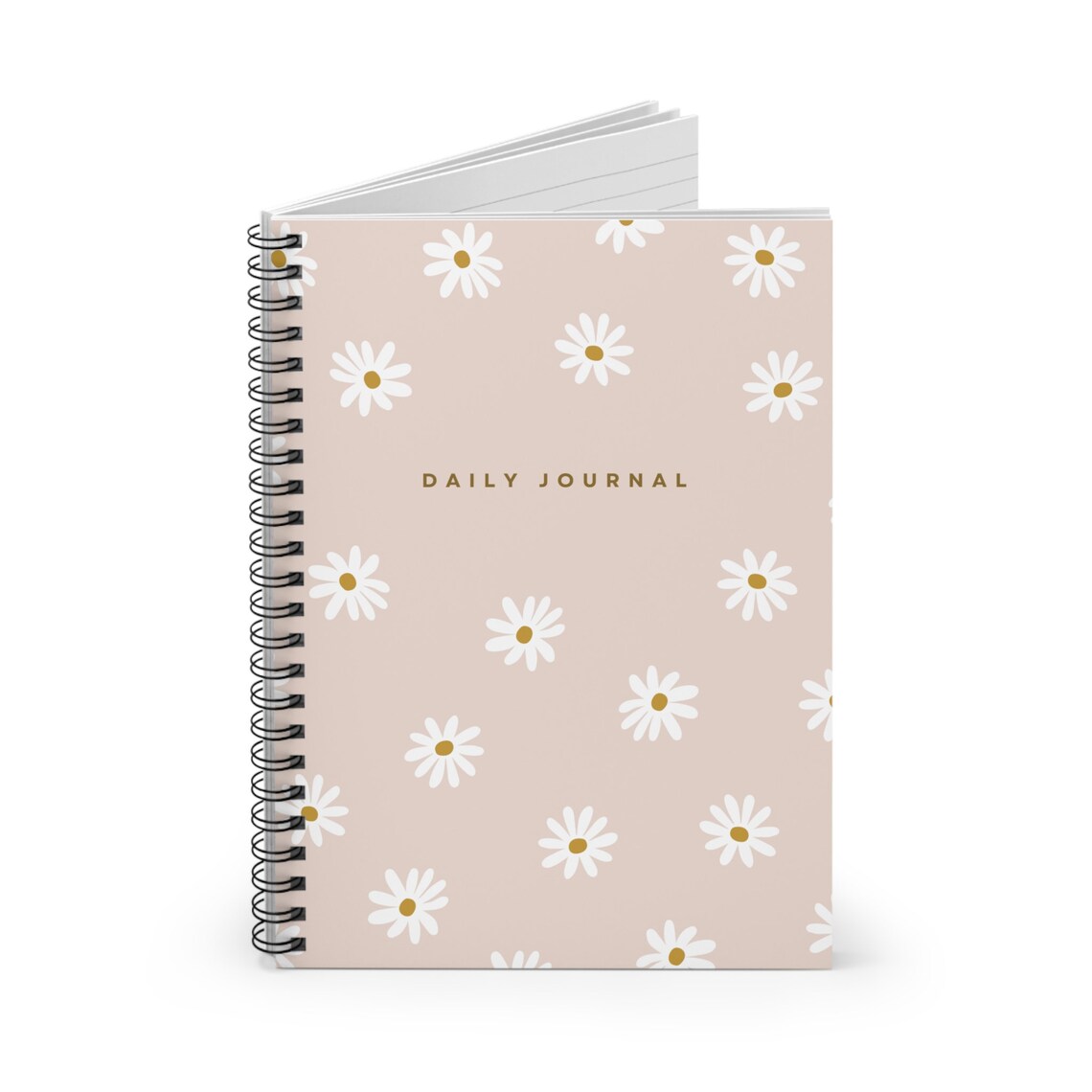 Daisy Floral Spiral Journal: Ruled Line Notebook - Etsy