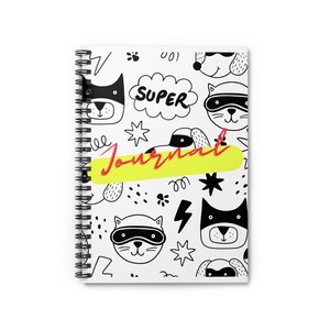 Personalized Spiral Notebook, Ruled Lines, Custom Planner, College Writing Journal, Custom Notebook, Custom Planner Spiral Notebook