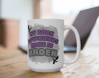 Fourth Wing Ceramic Mug (15oz): Xaden Riorson, Future Mrs. Riorson Mug, Shadow Daddy Mug, Empyrean Series Gifts, Book Lovers, Romantasy