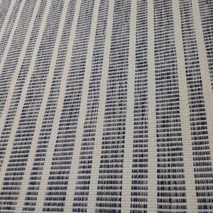blue flat woven rug flatweave rug 9x12, 8×10, 5×8,6×9,4×6,3×5 blue gray soft plush rug, wool flatwoven rug, all runner size rug, stripe rug wool bedroom rug.