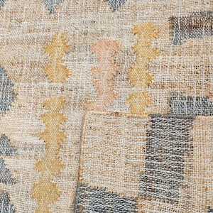 flatweave textured jute and wool rug scandinavian nordic boho style boho jute rug home decor rug in jute soft geometric rug 14 x 16 jute rug
