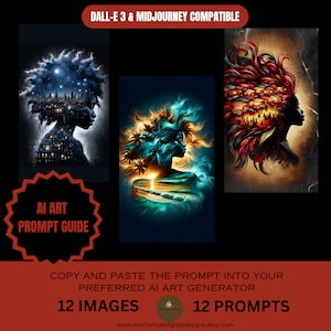 Beauty of Nature Chatgpt AI Art Prompt Guide, 12 African American Woman Prompts, AI Prompts, Artful AI Art, Afro Art