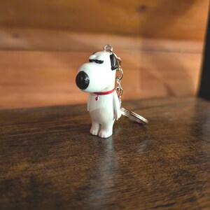 Personalized key ring, Snoopy, dog key ring, Charlie Brown, comic strip, cartoon, youth memory, retro, original key ring